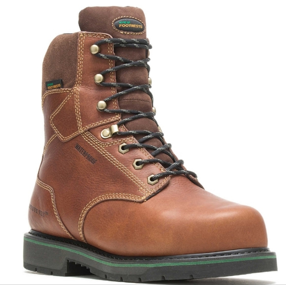 Men's FootRests Waterproof Metatarsal Guard Composite Toe 8" Work Boot